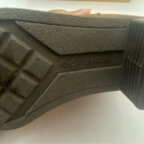 Michael Kors Cowgirl Boots Fawn Desert Color Caramel Size 3 Little Girls - Picture 9 of 9